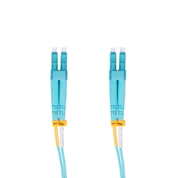 OM3 LC/UPC - LC/UPC Multi Mode Duplex Fiber Optic Patch Cable