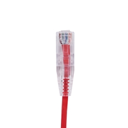 CAT6A 28Flex™ U/UTP Snagless Patch Cable, Red