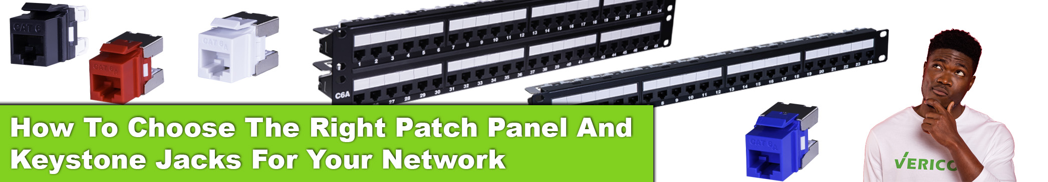 Patch Panels and Keystone Jacks