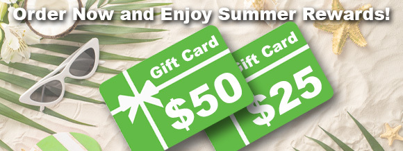 Earn Visa® Gift Cards with July Website Purchases