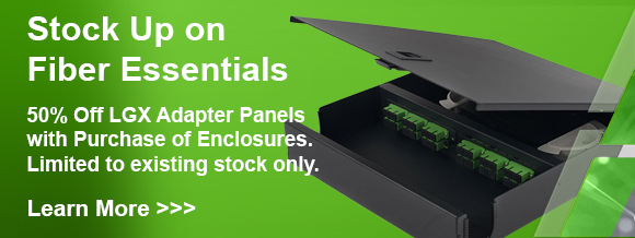 Save 50% on LGX Adapter Panels – Limited Stock!