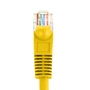 CAT5e U/UTP Snagless Patch Cords, Yellow