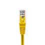 CAT5e U/UTP Booted Patch Cords, Yellow