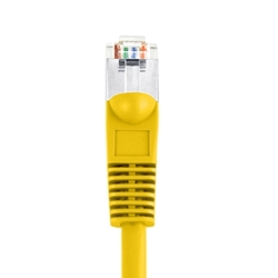 CAT6 F/UTP Snagless Patch Cords, Yellow